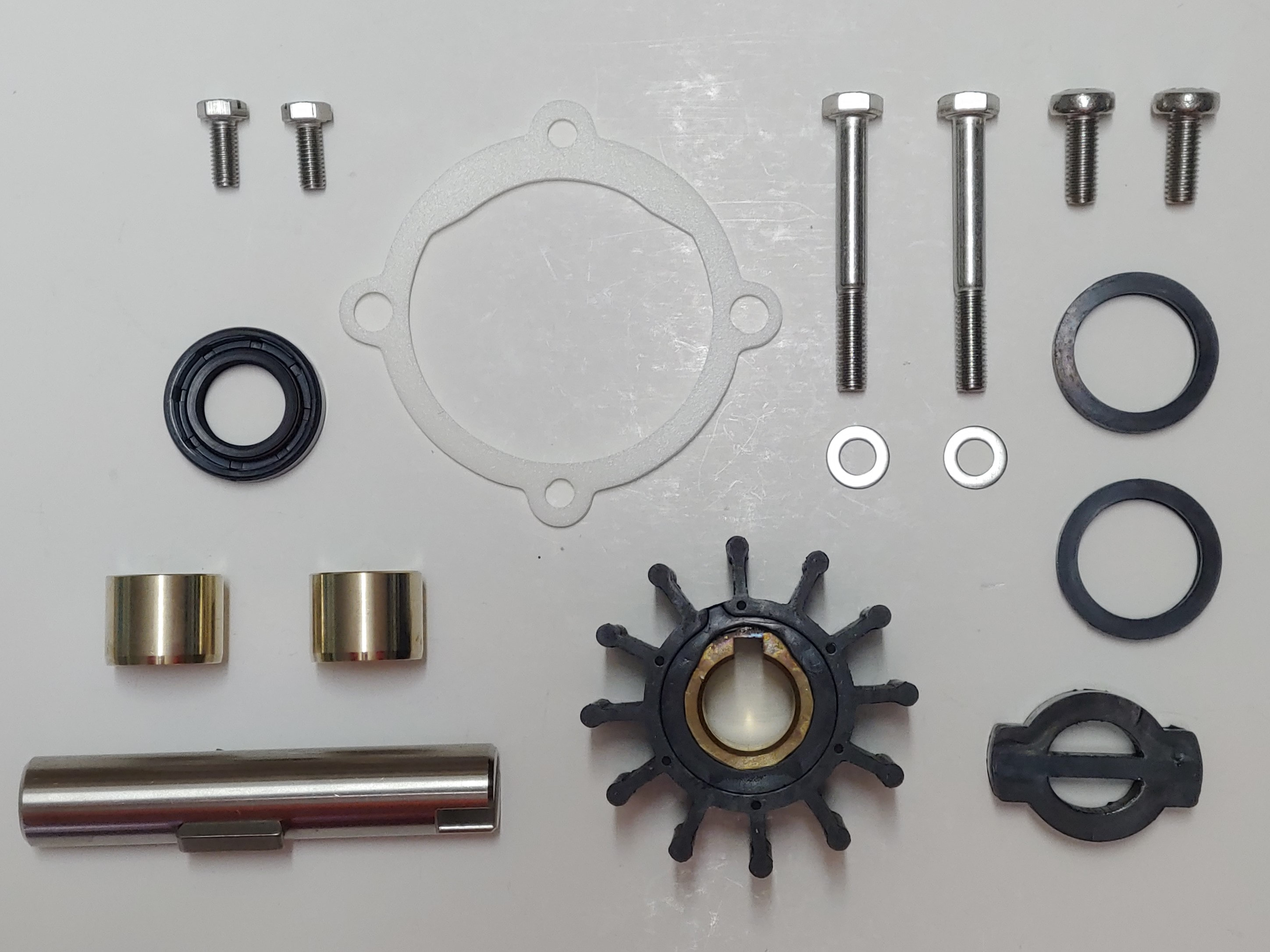 Water Pump Repair Kit With Impeller Replaces Sierra 18-3205 Volvo Penta ...