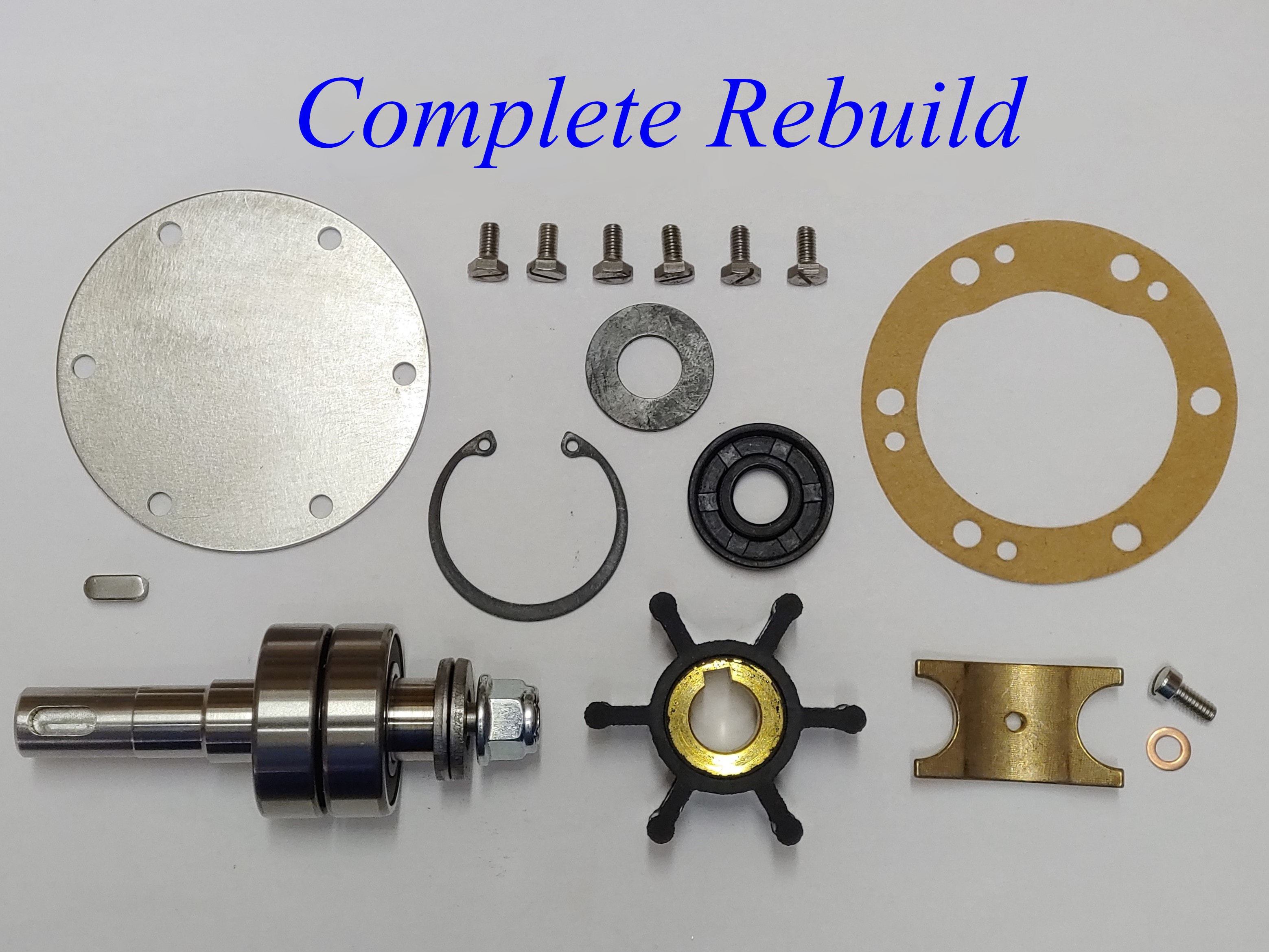 2.75 inch Sea Water Pump 267373 Repair Kit Kohler Marine Diesel